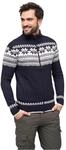 Brandit Norwegian Cardigan, Farbe: Navy, Gr&ouml;&szlig;e: S