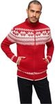 Brandit Norwegian Cardigan, Farbe: red, Gr&ouml;&szlig;e: XXL