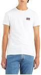 Levi's Herren 2-Pack Crewneck Graphic Tee T-Shirt, Sportswear White/Dress Blues, M