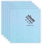 Vileda Microfasertuch, PVA micro, 38 x 35 cm, 5 St&uuml;ck, Polyester , blau