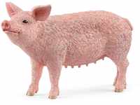 schleich 13933 Schwein, für Kinder ab 3+ Jahren, FARM WORLD - Spielfigur