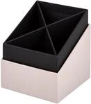 R&ouml;ssler - S.O.H.O. Stiftek&ouml;cher 86x86x100 mm Stiftehalter Powder | Stiftehalter