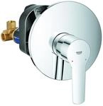 GROHE QUICKFIX Start - Einhand-Brausearmatur (Wandmontage, Fertigmontageset,