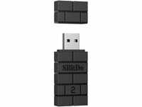8BitDo: Wireless USB Adapter 2 - Black (PS4/PS5/PC/Switch/Xbox Series S/X/Xbox