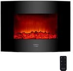 Cecotec Elektrischer Kaminofen mit Fernbedienung Ready Warm 2200 Curved Flames....
