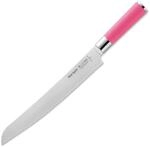 F. DICK Pink Spirit Brotmesser (Klingenl&auml;nge 26 cm, K&uuml;chenmesser mit Wellenschliff,