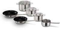 Bosch HEZ9SE060 Zubeh&ouml;r f&uuml;r Kochfelder, 6-teiliges Kochgeschirr-Set: 4...