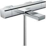 hansgrohe Ecostat E Aufputz Wannenthermostat (f&uuml;r 2 Funktionen) Chrom, Auslaufh&ouml;he