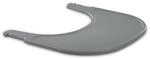 hauck Click Tray, Grey - Klick Essbrett f&uuml;r Alpha+ & Beta+ Holzhochstuhl -