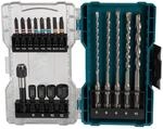 Makita E-07026 Bohrer- und Bit-Set, 18-teilig