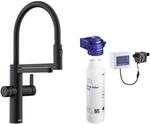BLANCO drink.filter EVOL-S Pro schwarz matt | Wasseraufbereitungssystem | Veredeltes