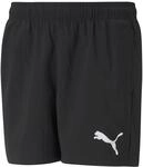 PUMA Jungen Active Woven Shorts B Kurze Hose, Puma Schwarz, 164 EU