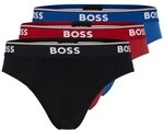 BOSS Herren 3er-Pack Klassische Stretch-Slips mit Normaler Passform Slip,