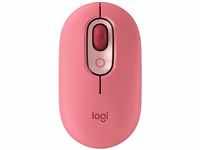 Logitech POP Mouse, Kabellose Maus mit anpassbaren Emojis, SilentTouch-Technologie,