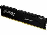 Kingston FURY Beast Schwarz DDR5 16GB 5200MT/s CL40 DIMM Desktop Gaming Speicher