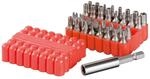 Goobay 77044 Bit Set Universal 33 Teile / Bitsatz mit magnetischen Bithalter 6,35mm /