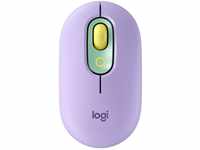 Logitech POP Mouse, Kabellose Maus mit anpassbaren Emojis, SilentTouch-Technologie,