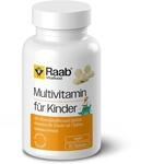 Raab Vitalfood&reg; Multivitamin Kids Tabletten (90 St&uuml;ck), Lutschtabletten mit