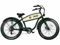Jeep Unisex – Erwachsene CR 7004 E-Bike, Grün, 26 inches