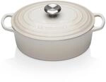 Le Creuset Signature Gusseisen-Br&auml;ter mit Deckel, &Oslash; 27 cm, Oval, F&uuml;r alle