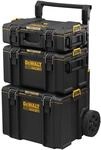 DEWALT TOUGHSYSTEM DS450 + DS300 + DS166, Multicolor, 2 Coffrets + Coffret sur