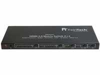 FeinTech VMS04201 HDMI Matrix Switch 4x2 mit Audio Extractor Scaler Ultra-HD 4K...