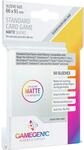Gamegenic, Matte Standard Card Sleeves, Sleeve Color Code: Gray