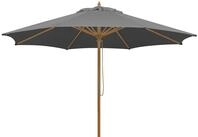 Schneider Sonnenschirm Malaga, anthrazit, 300 cm rund, 614-15, Gestell Alu/Stahl,