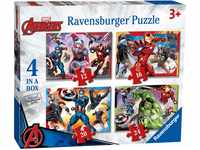 Ravensburger Marvel Avengers 4 in Box (12, 16, 20, 24 Pieces) Jigsaw Puzzles...