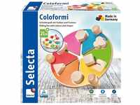 Selecta 62083 Coloformi, Schiebespaß mit Farben und Formen, 19,5 cm