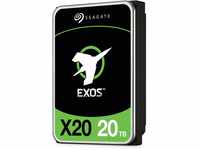 Seagate Exos X20 Enterprise 20TB HDD, interne Festplatte, Hyperscale 12GB/s SAS,