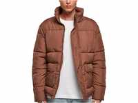 Urban Classics Herren Short Puffer Jacket Jacke, bark, XL