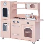 Rosa Kinderk&uuml;che Spielk&uuml;che Kinderspielk&uuml;che Holzk&uuml;che Teamson Kids...