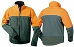 Feldtmann 22756/L Softshell Jacke Sanddorn Gr&ouml;&szlig;e L gr&uuml;n/orange