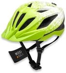 Street Jr Pro Kinder- und Jugend-Fahrradhelm mit LED R&uuml;cklicht, 300g, Made in