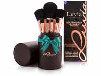 Luvia Makeup Pinsel Set - Golden Queen - 15 Kabuki Schminkpinsel Inkl. Make Up Beauty