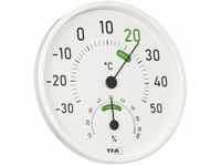 TFA Dostmann Analoges Thermo-Hygrometer, 45.2045.02, für innen und außen, mit