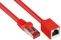 Good Connections Cat.6 Ethernet LAN Patchkabel-Verl&auml;ngerung mit Rastnasenschutz RNS