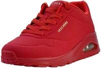 Skechers Damen UNO Stand ON AIR Sneaker, Red Durabuck, 39 EU
