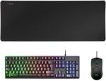 Mars Gaming MCPXBPT, Portugiesisch Sprache, Combo Tastatur H-Mech FRGB,...