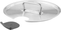 ZWILLING Pro S Sous-Vide Deckel 24 cm, 18/10 Edelstahl, mit Aussparung und