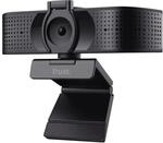 Trust Teza 4K Ultra HD Webcam, 3840x2160 mit 2 Mikrofonen und Autofokus, 30 FPS, USB