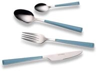 ECHTWERK Besteck Set "Basic" mit Kunststoffgriffen, Campingbesteck, Picknickbesteck,