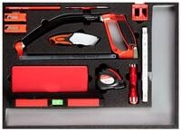 GEDORE red Mess- und Schneidwerkzeuge-Satz im 3/3 Schaumstoffmodul, 30-teilig