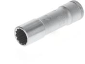GEDORE Steckschl&uuml;sseleinsatz lang, Nuss, 3/8'' 10 mm Antrieb, 12-kant, 12 mm...