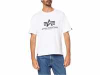 Alpha Industries Herren Basic OS Heavy T-Shirt, White, M