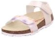 Superfit M&auml;dchen FUSSBETTPANTOFFEL WEISS/MEHRFARBIG 1000