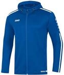 JAKO Damen Kapuzenjacke Striker 2.0, royal/wei&szlig;, 40, 6819