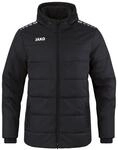 JAKO Herren Coachjacke Team mit Kapuze, Schwarz, 4XL