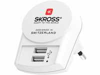 SKROSS | 1.302421 | USB Ladegerät zur Anwendung zuhause oder auf Reisen in...